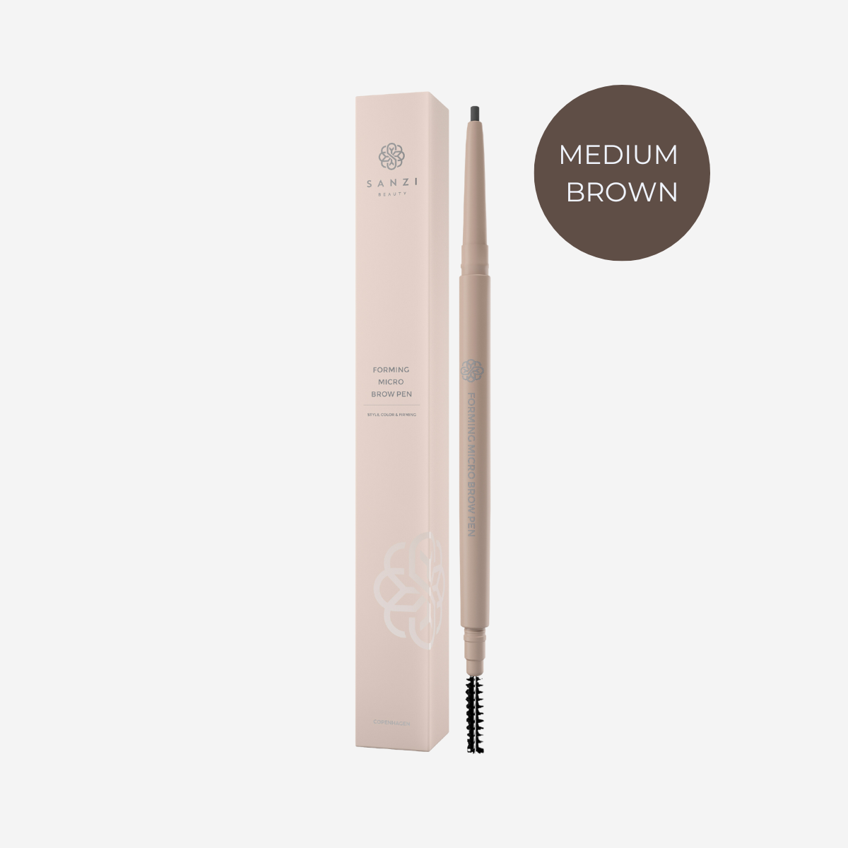 Sanzi Beauty Forming Micro Brow Pen Medium Brown 006 G
