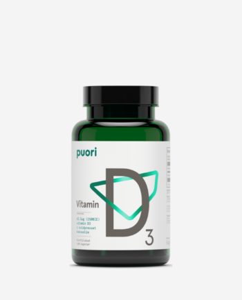 Puori Vitamin D3 120 Kapsler