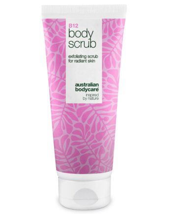 B12 Body Scrub     Eksfoli? R Og Fugt For En Blød  Strålende Hud ?  Få En Fornyet Hud Med B12 Body Scrub  Eksfolierer Og Fugter  Så Huden Efterlades Blød  Glat Og Strålende    1 Stk