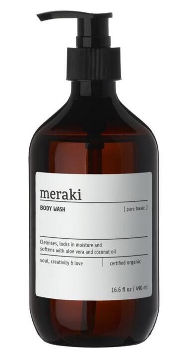 Meraki Body Wash Pure Basic 490ml