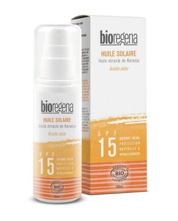 Bioregena Solbeskyttelse Olie Til Krop Spf15  90ml