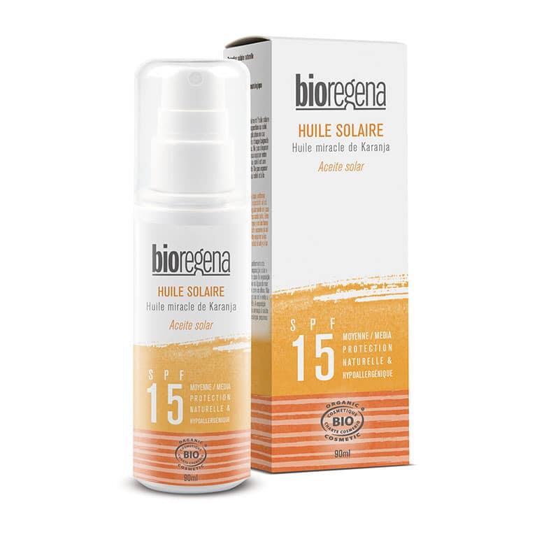 Bioregena Solbeskyttelse Olie Til Krop Spf15 90ml