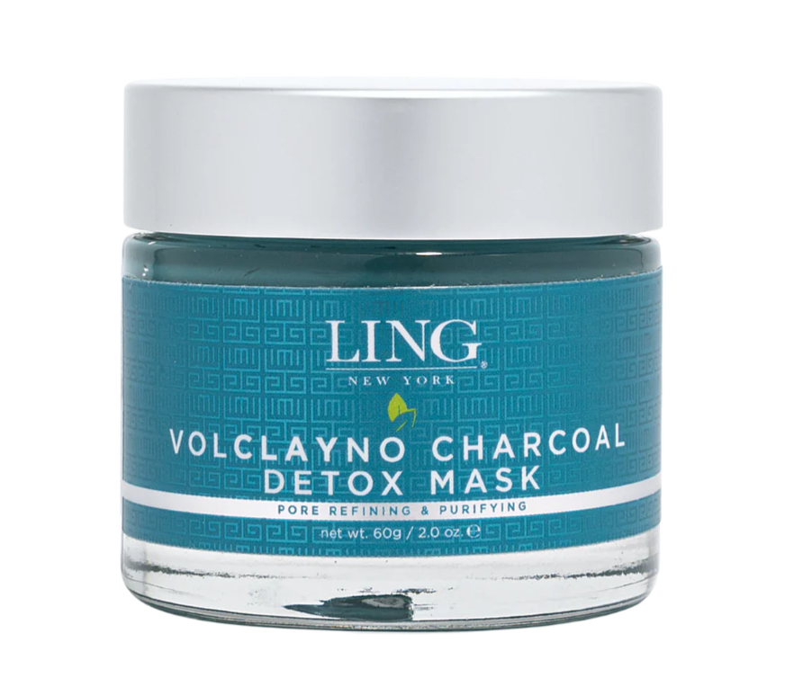 Ling Volclayno Charcoal Detox Mask 60g