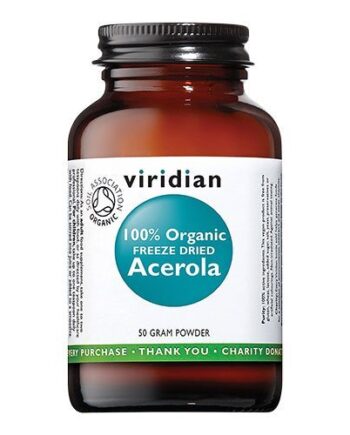 Acerola C Vitamin Pulver økologisk   50 Gram