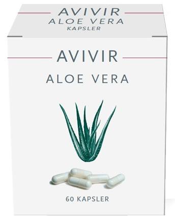 Avivir Aloe Vera Kapsler 60kap