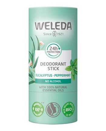 Weleda Deodorant Stick Eucalyptus Peppermint   50 Gram