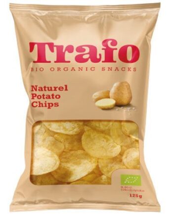 Kartoffelchips M  Salt økologisk   125 Gram