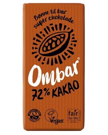 Ombar Raw Chokolade 72   ø  35g