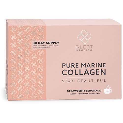 Plent Pure Marine Collagen Strawberry Lemonade 30 X 5 Gr