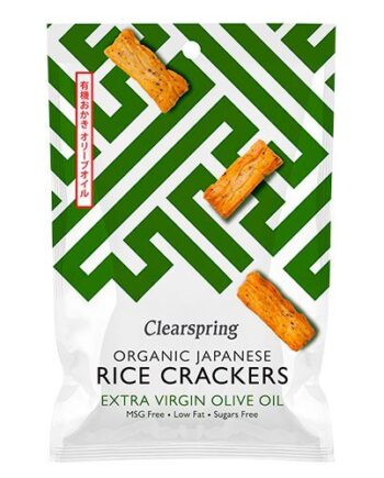 Rice Cracker ø M  Oliven Olie   50 Gram