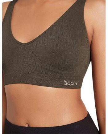 Boody Shaper Crop Bra Dark Olive Str  L   1 Stk