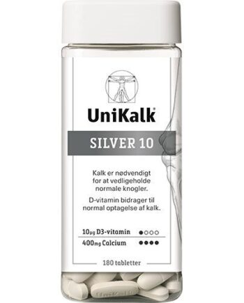 Unikalk Silver 10   180 Tabletter