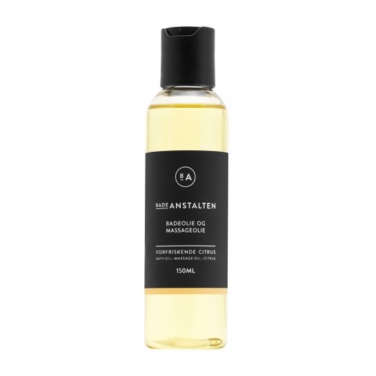 Badeanstalten  Bade  Og Massageolie  Citrus    100 Ml