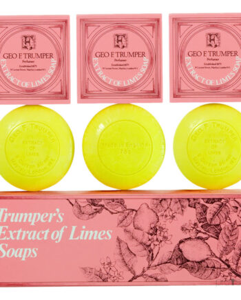 Geo F  Trumper Håndsæbe  Limes  3 X 75 Gr