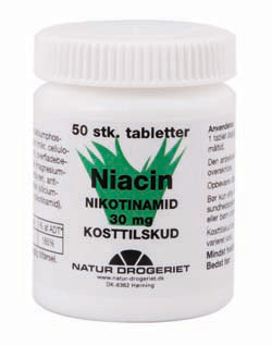 Nd  B3 Niacin Nikotinamid 30mg    50 Tabl