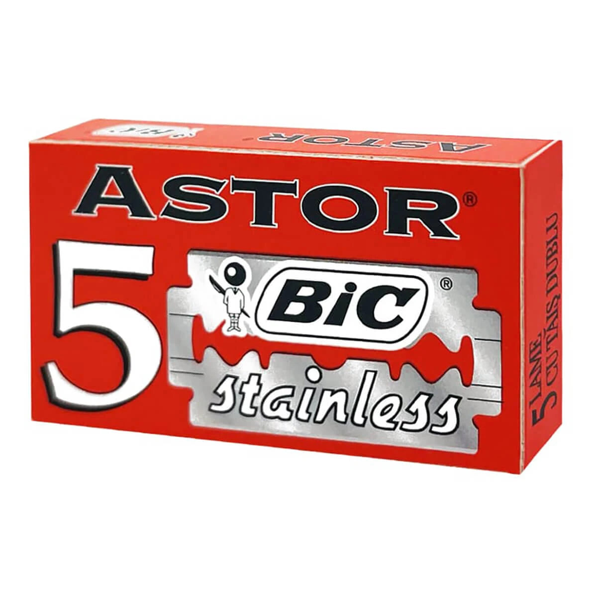 Astor Stainless De Barberblade  2x5 Stk   10 Stk