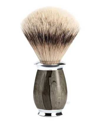 M? Hle Shaving Silvertip Barberkost  21 Mm  Purist  Grained Beech
