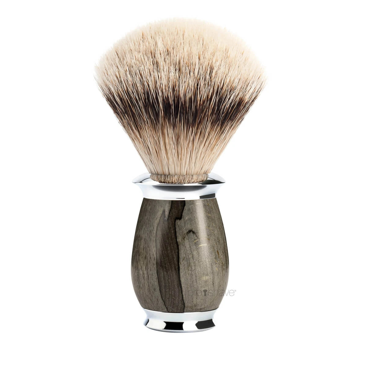 M? Hle Shaving Silvertip Barberkost  21 Mm  Purist  Grained Beech
