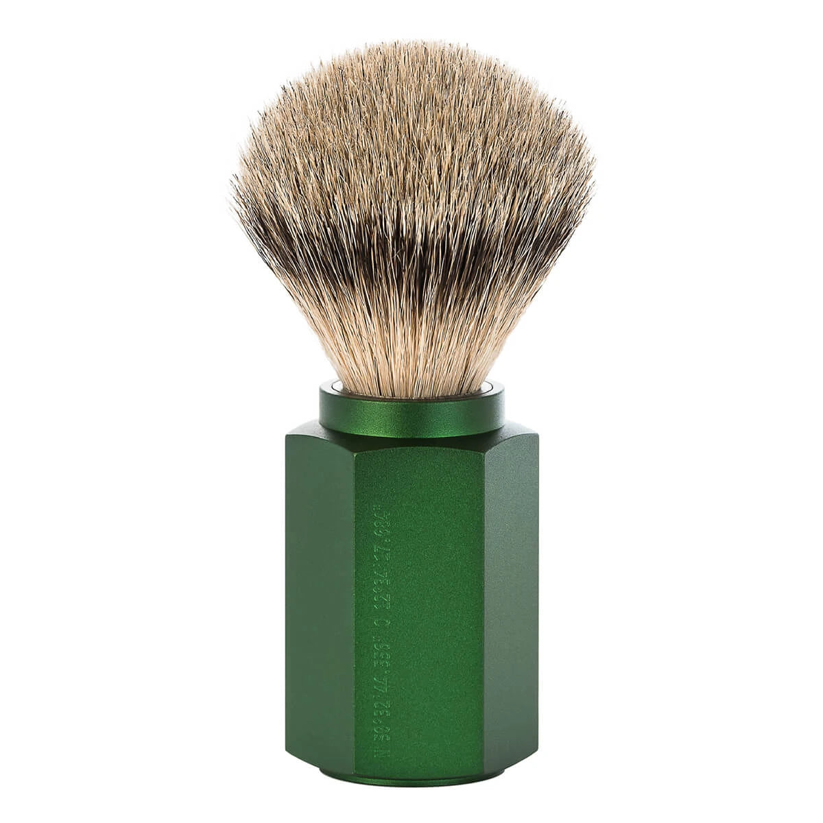 M? Hle Shaving Mark Braun Silvertip Badger Barberkost  21 Mm  Hexagon  Aluminium Forest