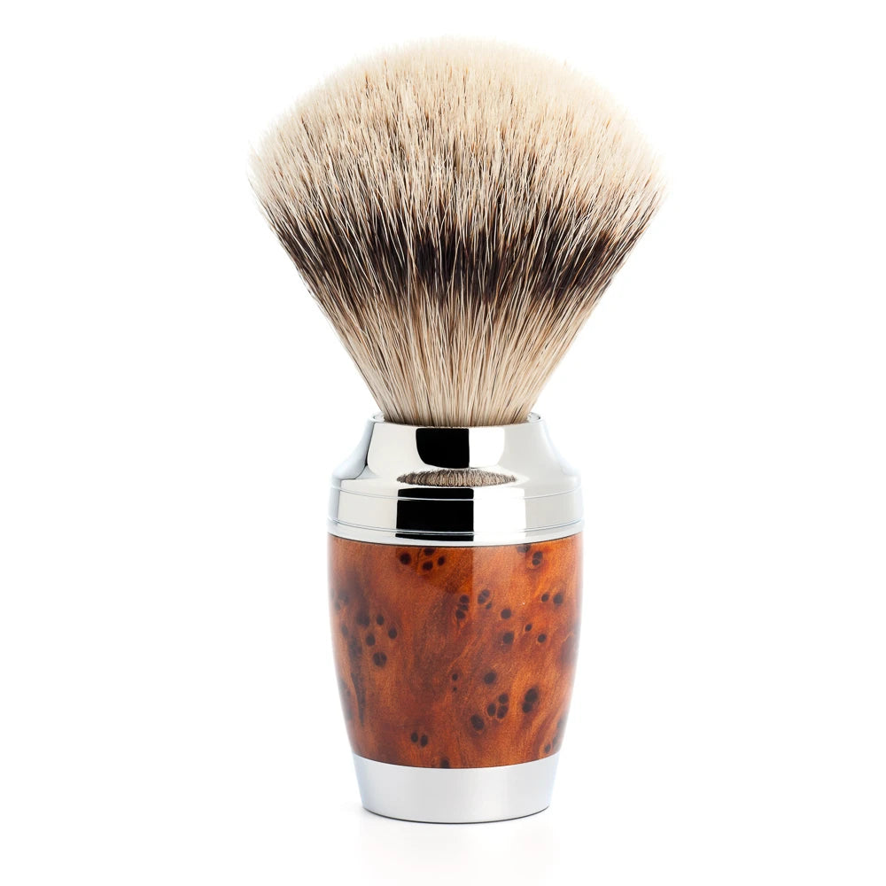 M? Hle Shaving Silvertip Barberkost  21 Mm  Stylo  Thuja Wood