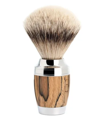 M? Hle Shaving Silvertip Barberkost  21 Mm  Stylo  Spalted Beech