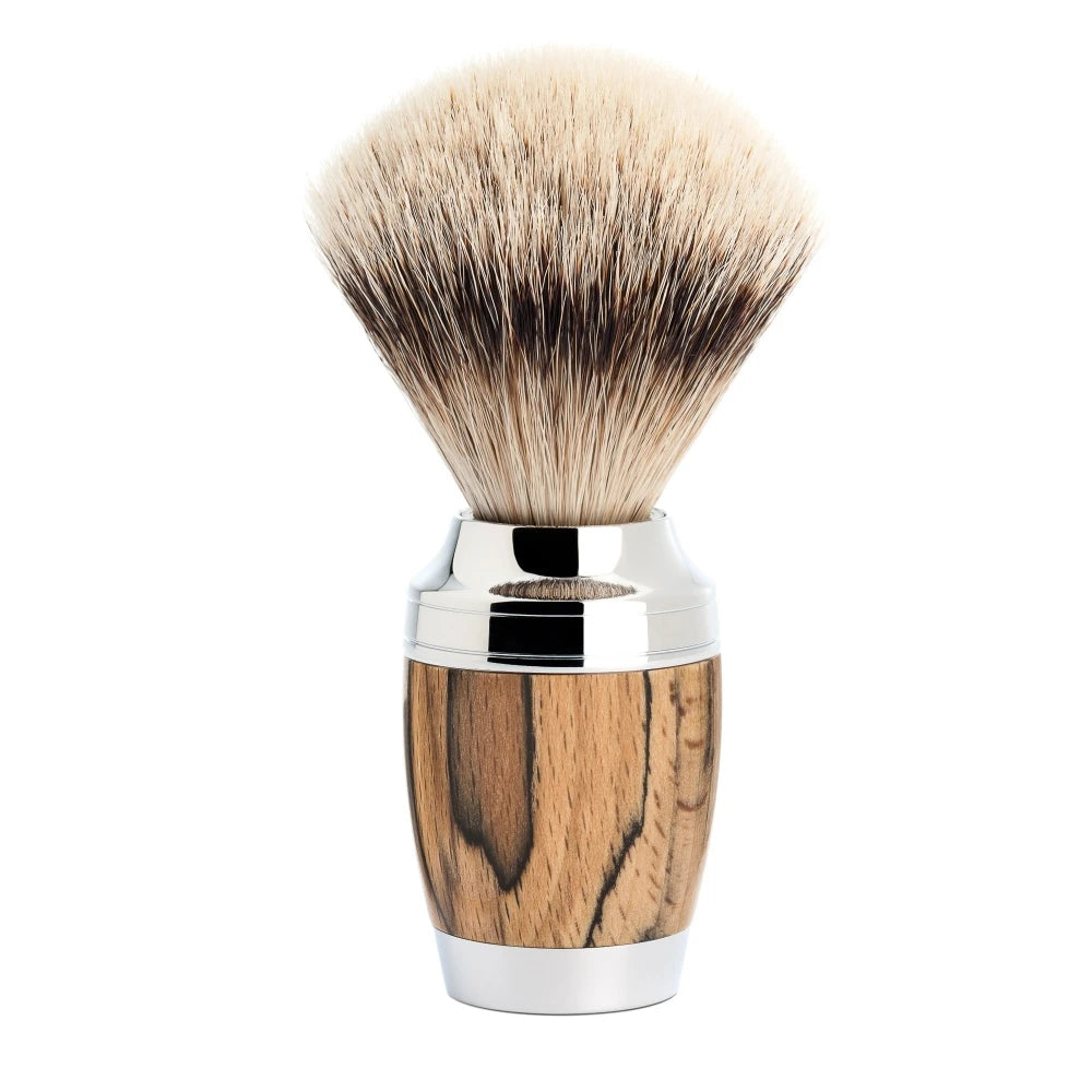 M? Hle Shaving Silvertip Barberkost  21 Mm  Stylo  Spalted Beech