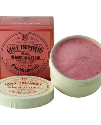 Geo F  Trumper Barbercreme I Skål  Rose  200 Gr