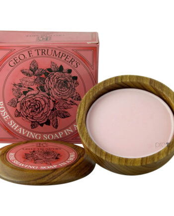 Geo F  Trumper Barbersæbe I Skål  Rose  80 Gr