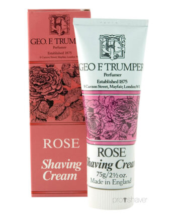 Geo F  Trumper Barbercreme På Tube  Rose  75 Gr