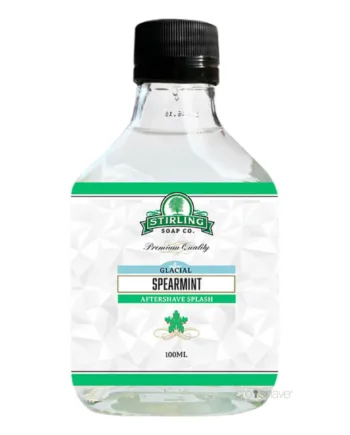 Stirling Soap Company Aftershave Splash  Glacial Spearmint  100 Ml