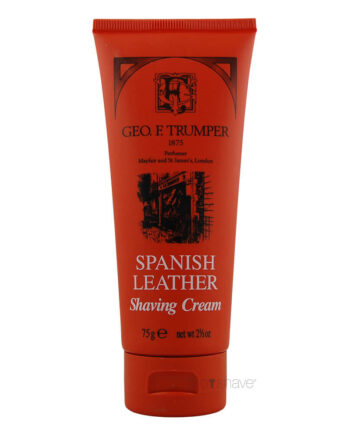 Geo F  Trumper Barbercreme På Tube  Spanish Leather  75 Gr