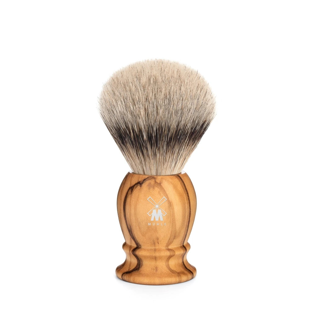 M? Hle Shaving Silvertip Barberkost  19 Mm  Classic  Oliventræ