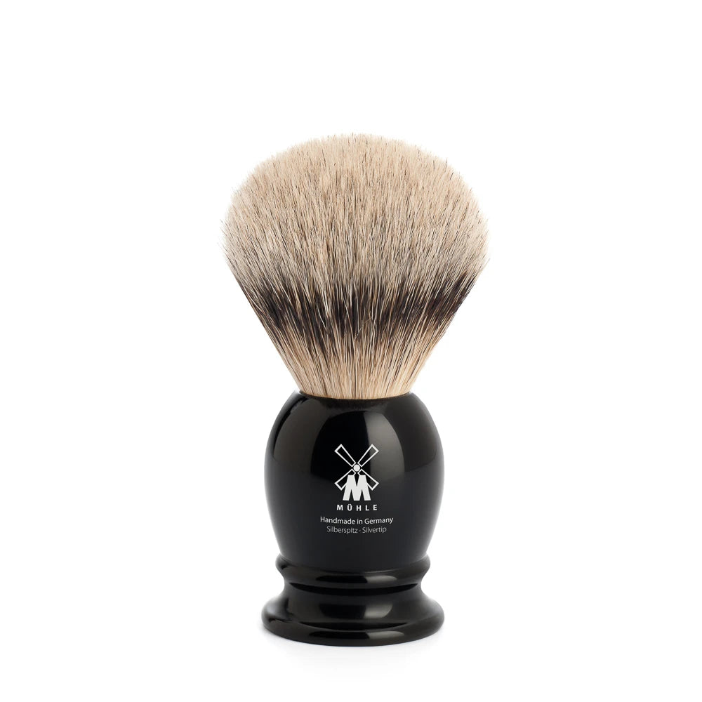 M? Hle Shaving Silvertip Barberkost  19 Mm  Classic  Sort Kunstharpiks