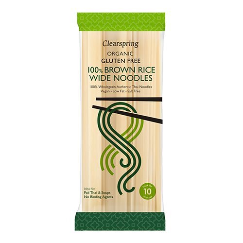 100  Brun Ris Nudler  Wide  økologisk   200 Gram