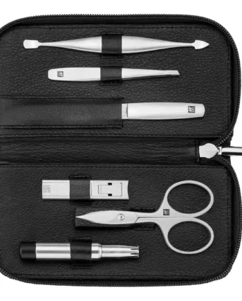 Zwilling Manicuresæt  6 Dele  Sort Læder