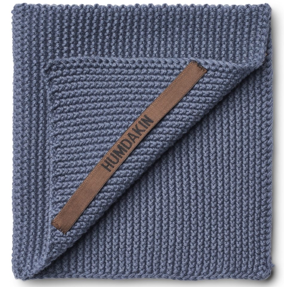 Humdakin Strikket Karklud  Quot Blue Stone Quot