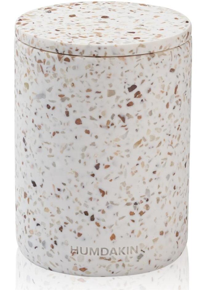Humdakin Lucca Terrazzo Vase Med Låg  Rød Beige