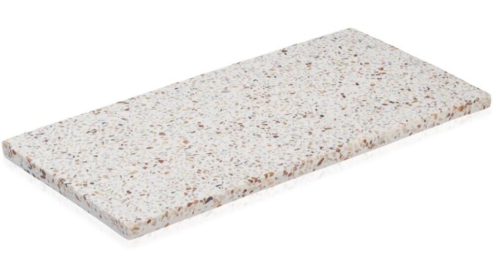 Humdakin Venice Terrazzo Plade  Rød Beige