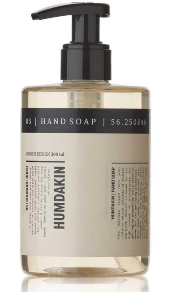 Humdakin Håndsæbe 05  Rabarber Og Birk  300ml