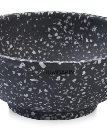Humdakin Genova Terrazzo Skål  Sort