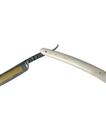 Dovo Solingen Straight Razor 5 8  Round Nose  Micarta Antrasit