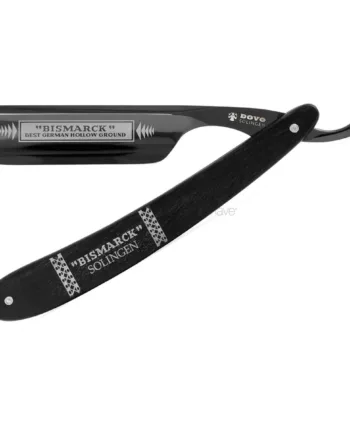Dovo Solingen Straight Razor 6 8  Round Nose  Bismarck  Sort   Ibenholt