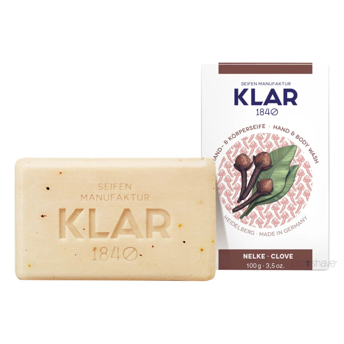 Klar Seifen Sæbe  Nelliker  100 Gr
