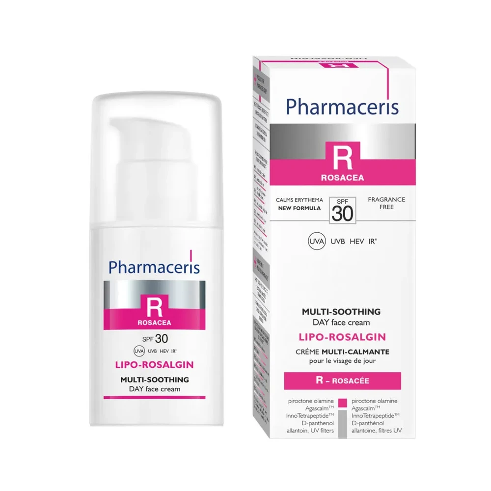 Pharmaceris R Lipo Rosalgin Meget Beroligende Ansigtscreme Spf30  30ml