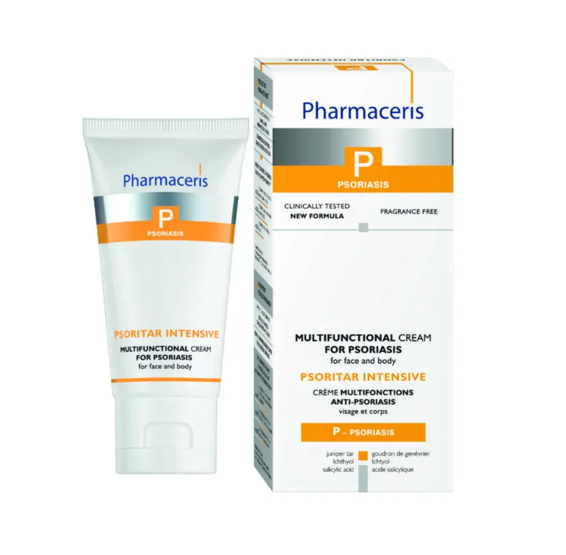 Pharmaceris P Psoritar Intensive Multifunktionel Creme Til Psoriasis  Ansigt Og Krop  50ml