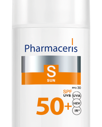 Pharmaceris S Solbeskyttende Ansigtscreme Til Vedvarende Rødme Og Karsprængninger  Spf 50  50ml