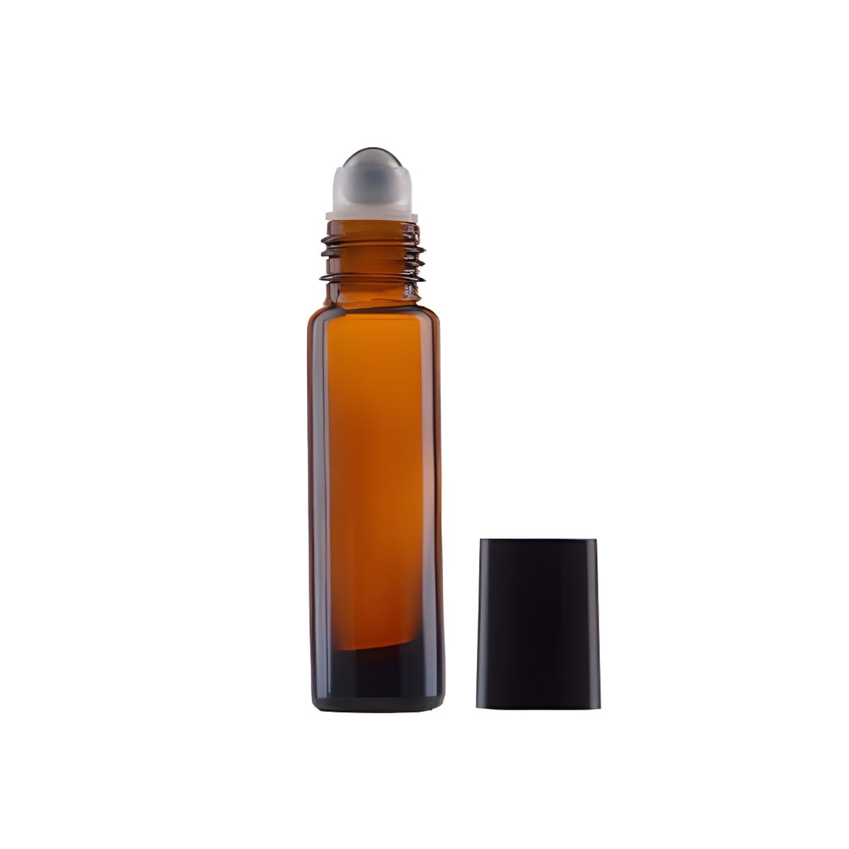 10 Ml Brun Glasflaske Med Rullehoved