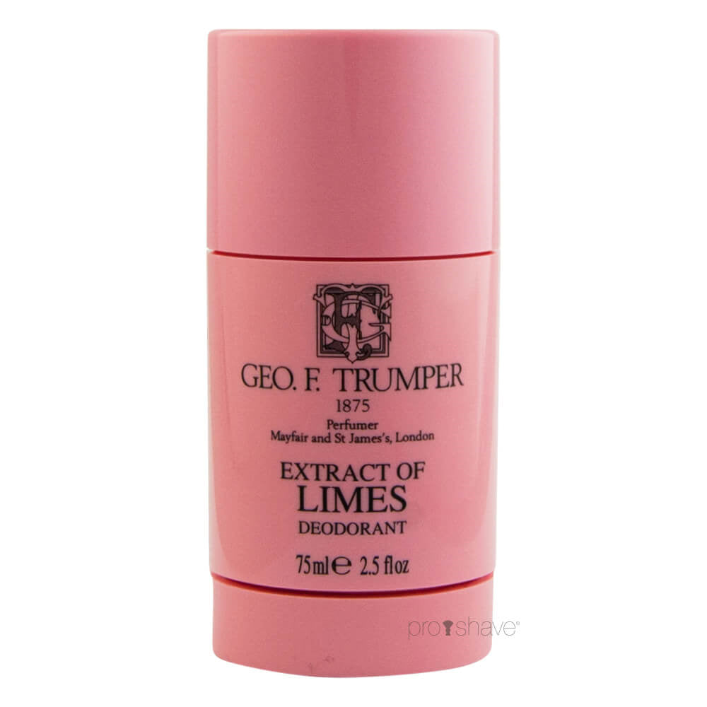 Geo F  Trumper Deodorant Stick  Limes  75 Ml