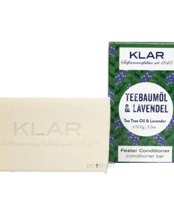 Klar Seifen Conditioner Bar  Tea Tree Oil   Lavendel  100 Gr