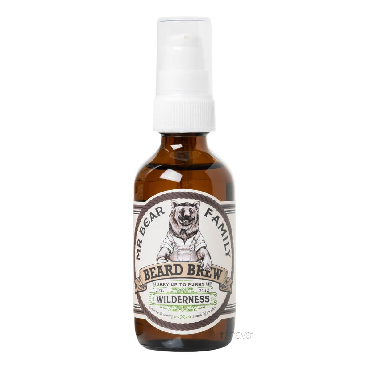 Mr  Bear Skægolie  Beard Brew Oil  Wilderness  60 Ml